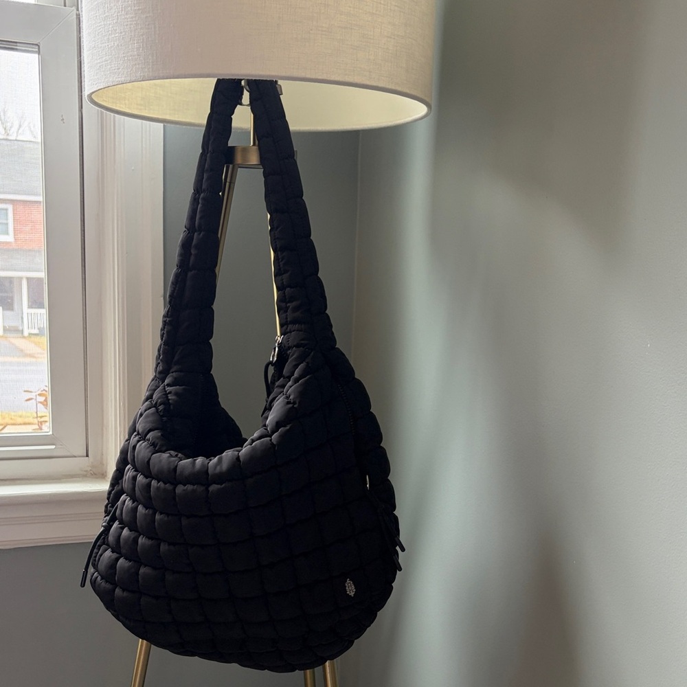 Free People Black Quilted Women's Bag